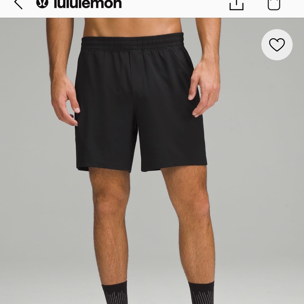 Lululemon men’s pacebreaker shorts